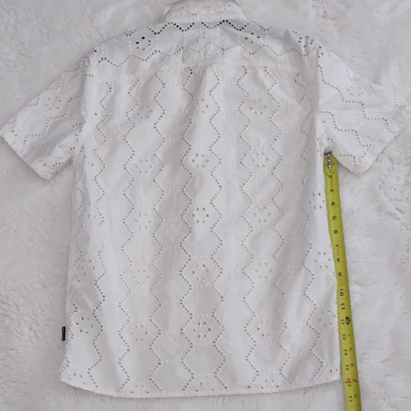 Hollister White Men's Shirt - Picture 15 of 16